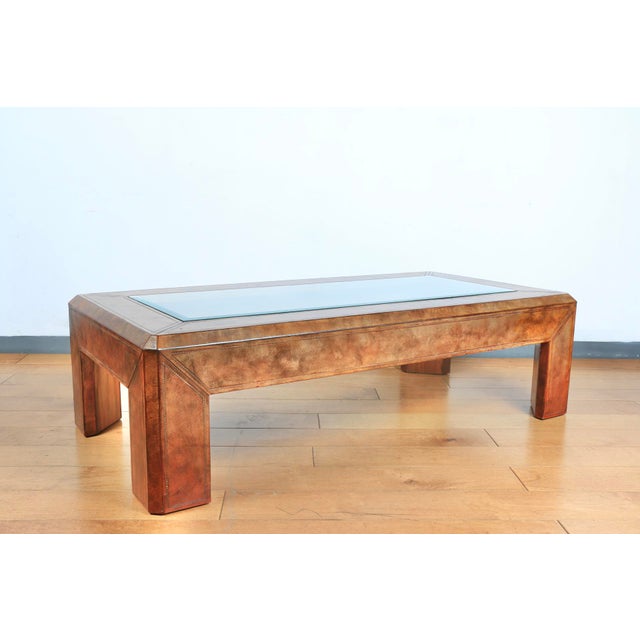 Vintage Karl Springer Coffee Table Chairish