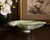 An elegant 8.25" hand-carved natural aventurine quartz bowl, beautifully sculpted in the graceful form of a dove. The...