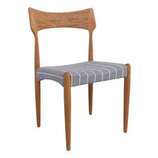 Danish Modern Oak Side Chair by Bernhard Pedersen & Son, 1960s For Sale