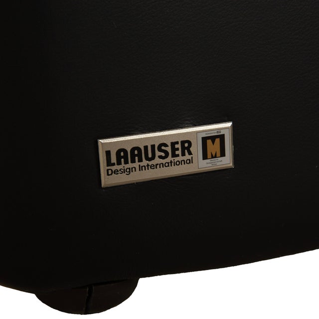 Leather Armchair in Black from Lauuser For Sale - Image 10 of 15