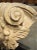 Wood A 17th Century Mounted French Limestone Carving of a Winged Angel For Sale - Image 7 of 10
