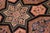 Elegant Mughal Inspire Pak-Persian Black/Multi Wool Rug - 9'2'' X 12'4'' For Sale - Image 4 of 9