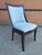 Late 20th Century Trouvailles Furniture Glossy Varnished and Upholstered Accent Chair For Sale - Image 5 of 11