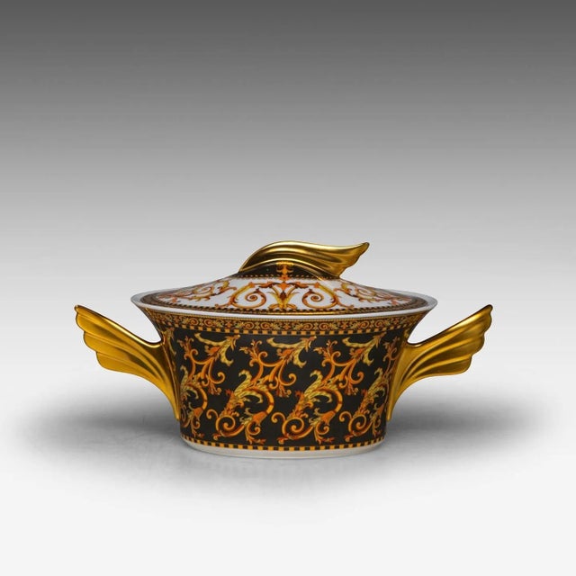 Barocco Ikarus Dinnerware Set by Gianni Versace for Rosenthal, 1990s, Set of 70 For Sale - Image 18 of 18