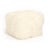 Tibetan Ivory Lamb Fur Pouf For Sale - Image 4 of 4