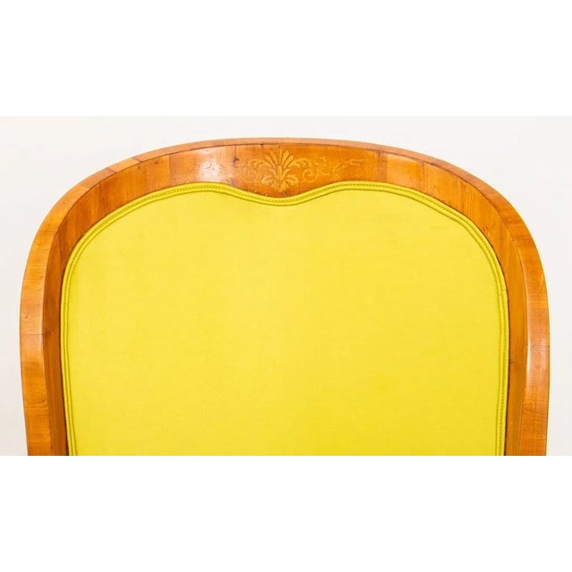 Early 19th Century Antique Russian Empire Parcel Ebony Mahogany Chairs For Sale - Image 5 of 7