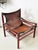 Mid-Century Buffalo Leather Safari Chair by Arne Norell, Scandinavia, 1950s For Sale - Image 14 of 14