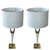 Cream Foy Table Lamps by Hickory Chair, Set of 2 For Sale - Image 6 of 6
