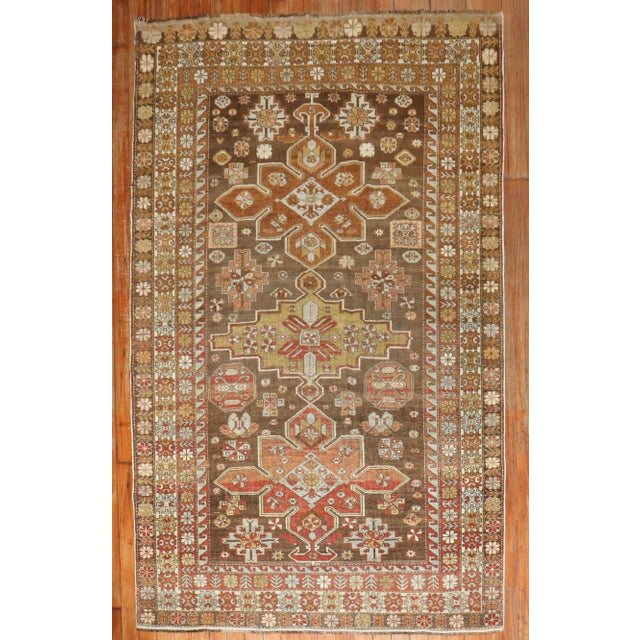 A Caucasian rug from the 2nd quarter of the 20th century Measures: 3'11'' x 6'1'' Antique Caucasian rugs from the Shirvan...