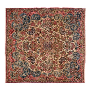 Antique Persian Lavar , 7'3" X 7'8" For Sale