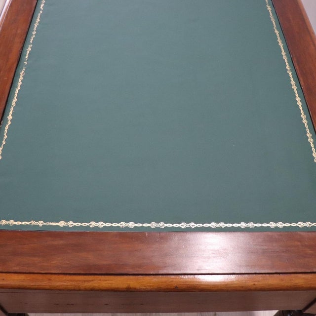Antique Walnut Writing Desk, 1800s For Sale - Image 10 of 17