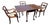 Theodore Alexander English Regency Style Dining Table and Armchair Set For Sale