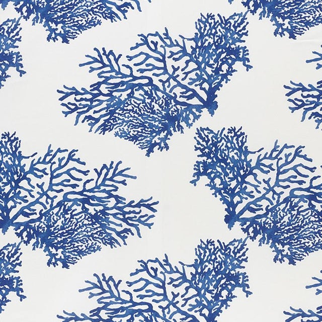 Featuring silhouettes of coral fans, Great Barrier Reef is a painterly nautical print. Suitable for indoor/outdoor...
