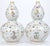 A remarkable pair of very substantial and fine Famille Rose porcelain vases in the delightful and rare “Hundred Antiques”...