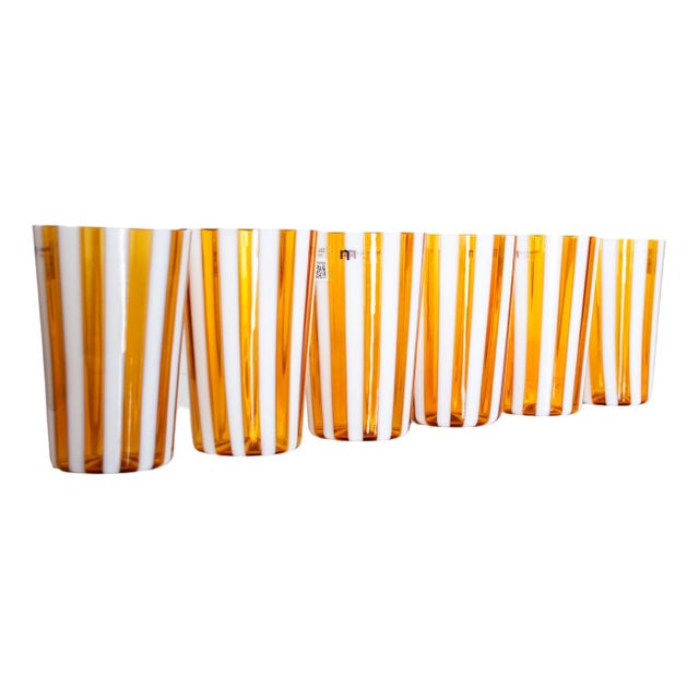 Glasses by Nicola & Alberto Moretti, Set of 6 For Sale - Image 14 of 14