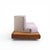 Brown Adrian Pearsall for Craft Associates 2006-S Mid Century Walnut Sofa For Sale - Image 8 of 9