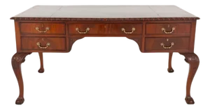 Chippendale Desk in Mahogany, 1890s