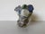 Vintage Handmade Abstract Textured Studio Pottery Sculptural Vase, Unsigned For Sale In Miami - Image 6 of 12