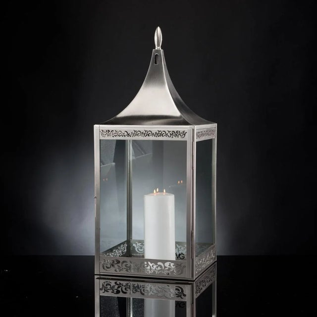 Contemporary Light of Sultan Lantern with Steel Hook from VGnewtrend For Sale - Image 3 of 6