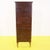 Wooden Display Cabinet with Glass Inserts and Inlays For Sale - Image 15 of 16
