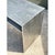 Metal Vintage Wood Grain Metal Console Table For Sale - Image 7 of 12