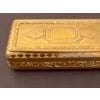 Gold Utility Box 22 Karat Gold 130 Gm, Gorgeous 1870's French gold ribbed box For Sale - Image 16 of 18