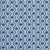 Sample - Schumacher Gigi Embroidery Fabric in Blue For Sale