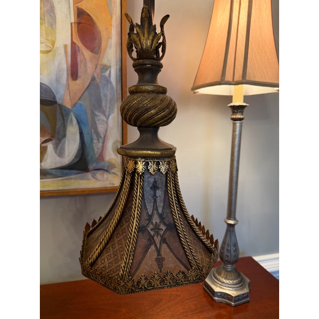 French Fine Art Lamps Villa 1919 Set of 3 Pendants For Sale - Image 3 of 5