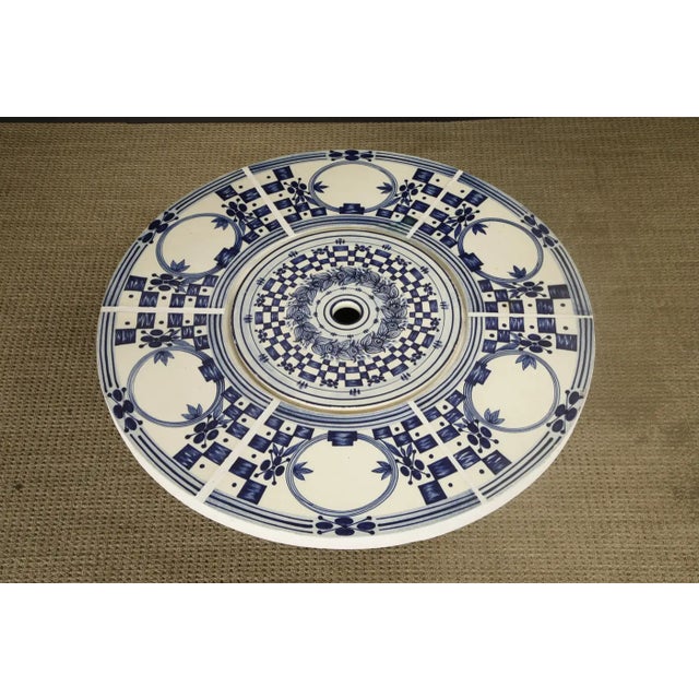 Bjorn Wiinblad Bjorn Wiinblad for Rosenthal Ceramic Art Tiles Hibachi Grill Table, 1960s For Sale - Image 4 of 18