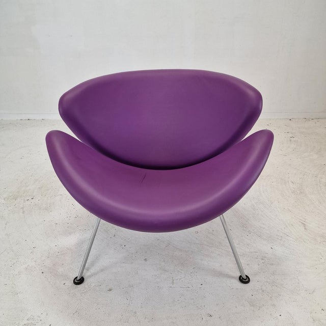 Artifort Orange Slice Chair by Pierre Paulin for Artifort, 1980s For Sale - Image 4 of 15