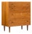 Robert Baron for Glenn of California Mid Century Dresser Walnut Highboy Dresser For Sale