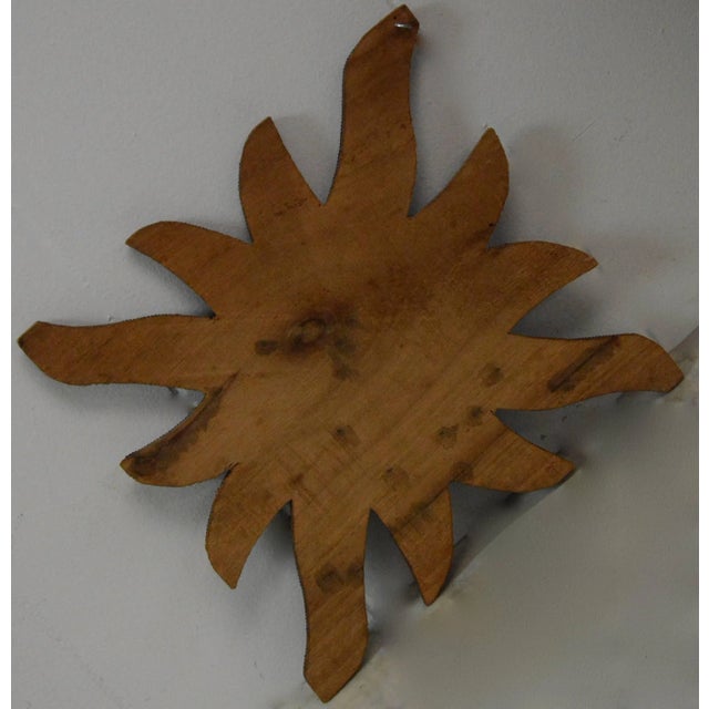 Mexican Huichol Hand Beaded Sun Wall Decor For Sale - Image 4 of 7