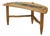 Oak and Ceramic Coffee Table by Guillerme et Chambron for Votre Maison, 1950s For Sale