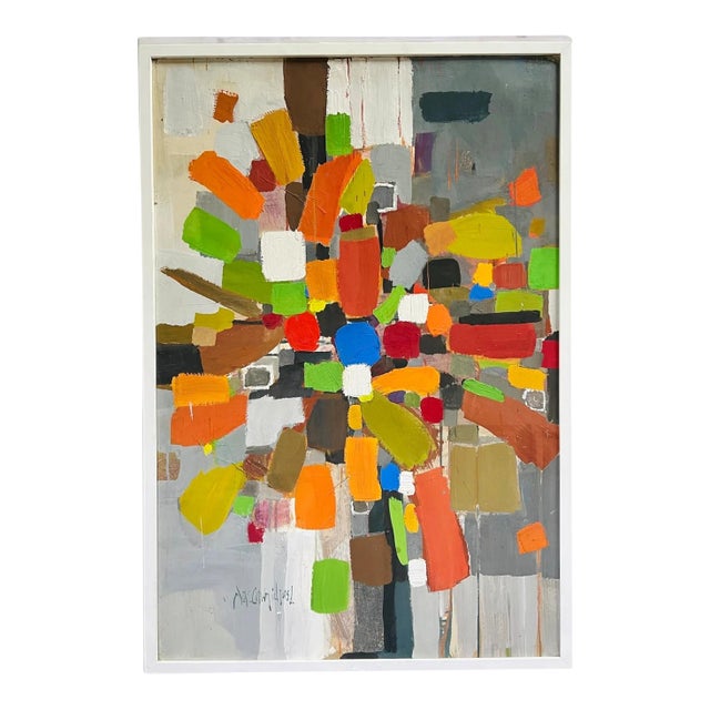 Original Framed Abstract (Jae Charmichael) For Sale