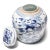 Chinese Chinese Blue and White Jar with Mythical Fu Lions For Sale - Image 3 of 4