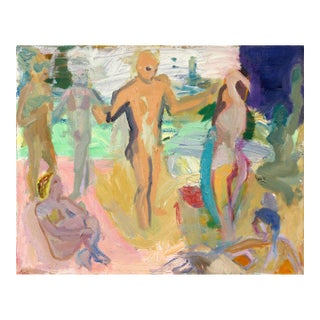 Large Giclée Print "The Arrival of a God" by Regina Gately For Sale