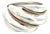 1990s Tiffany & Co Estate Shrimp Ring Size 5.25 14k Gold + Sterling Silver For Sale