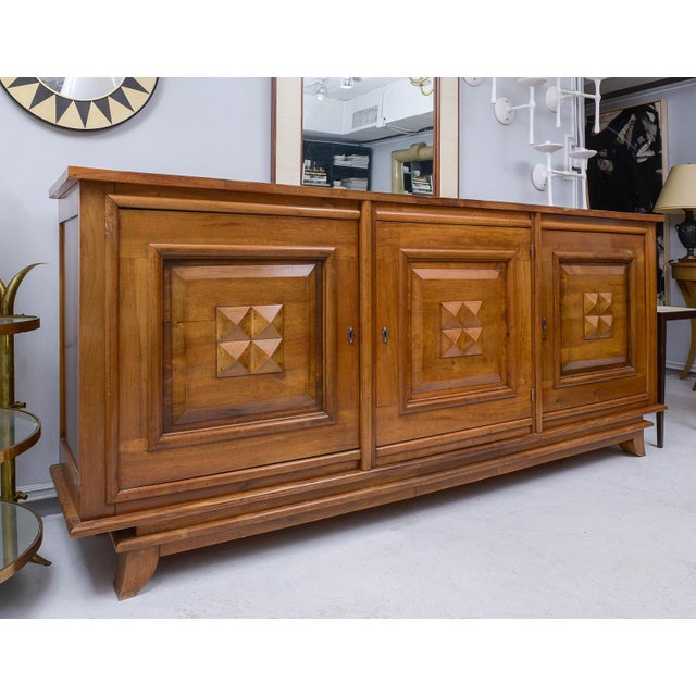 Bespoke French Mid Century-Inspired Sideboard For Sale - Image 4 of 11