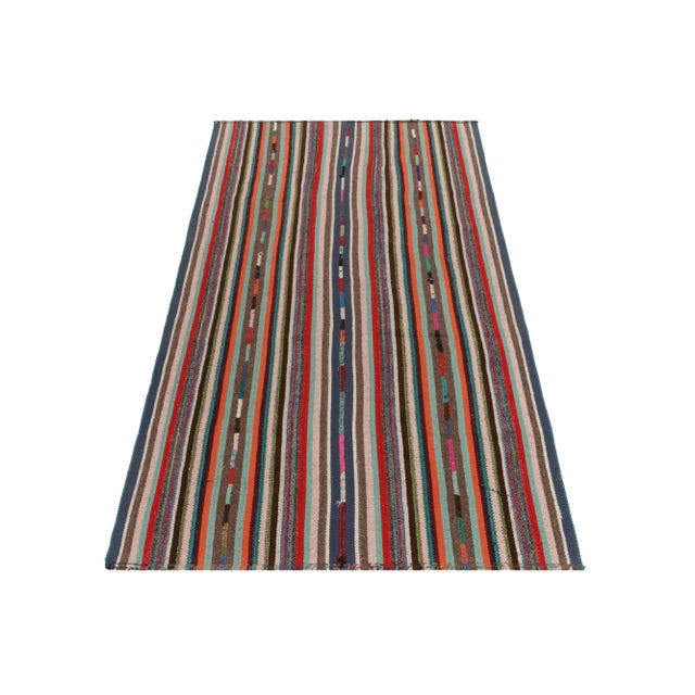 Originating from Turkey circa 1950-1960, a rare type of kilim rug style now entering our Antique & Vintage selections....