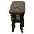 Antique Carved Anglo Indian Teak Wood Elephant Twin Tier Lamp Side Table 1900 For Sale - Image 10 of 17