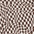 Sample - Schumacher X David Kaihoi Loose Check Panel Fabric in Brown For Sale