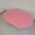 Mid-Century Round & Extendable Pink Dining Table, 1950s For Sale - Image 12 of 13
