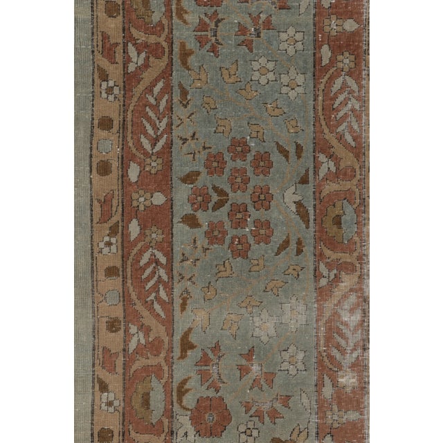 Traditional Oversized Antique 20th Century Lahore Rug With Distressed Florals - Rug & Kilim For Sale - Image 3 of 11
