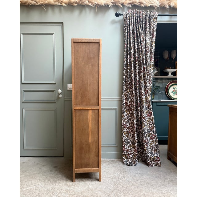 Art Deco Parisian Oak Shop Display Cabinet, 1930s For Sale - Image 6 of 18