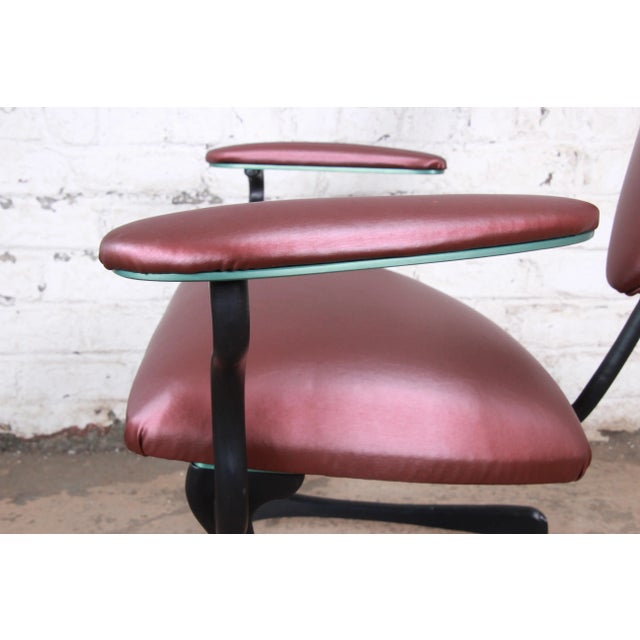 Pink Peter Handler Custom Handmade "Pteranodon" Postmodern Desk Chair, 2008 For Sale - Image 8 of 13