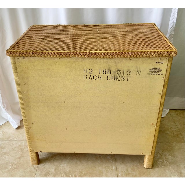 Vintage Henry Link Wicker Dresser Chairish