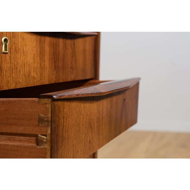 Mid-Century Modern Freestanding Rosewood Desk, Denmark, 1960s For Sale - Image 16 of 18