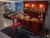 Vintage Space Age Rosewood and Red Lounge Bar, 1970s, Set of 4 For Sale - Image 3 of 18