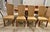 Burnt Umber Late 20th Century Art Deco Style Modern Table and Chairs For Sale - Image 8 of 16