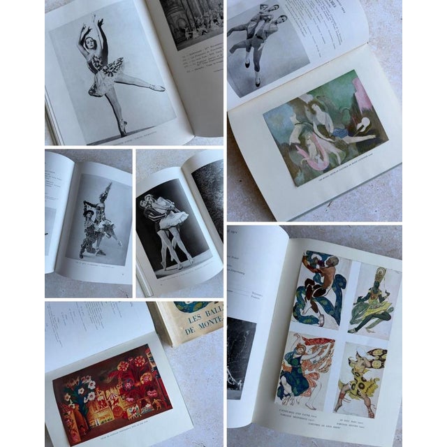 French Mid 20th Century Les Ballets De Monte-Carlo Book For Sale - Image 3 of 5